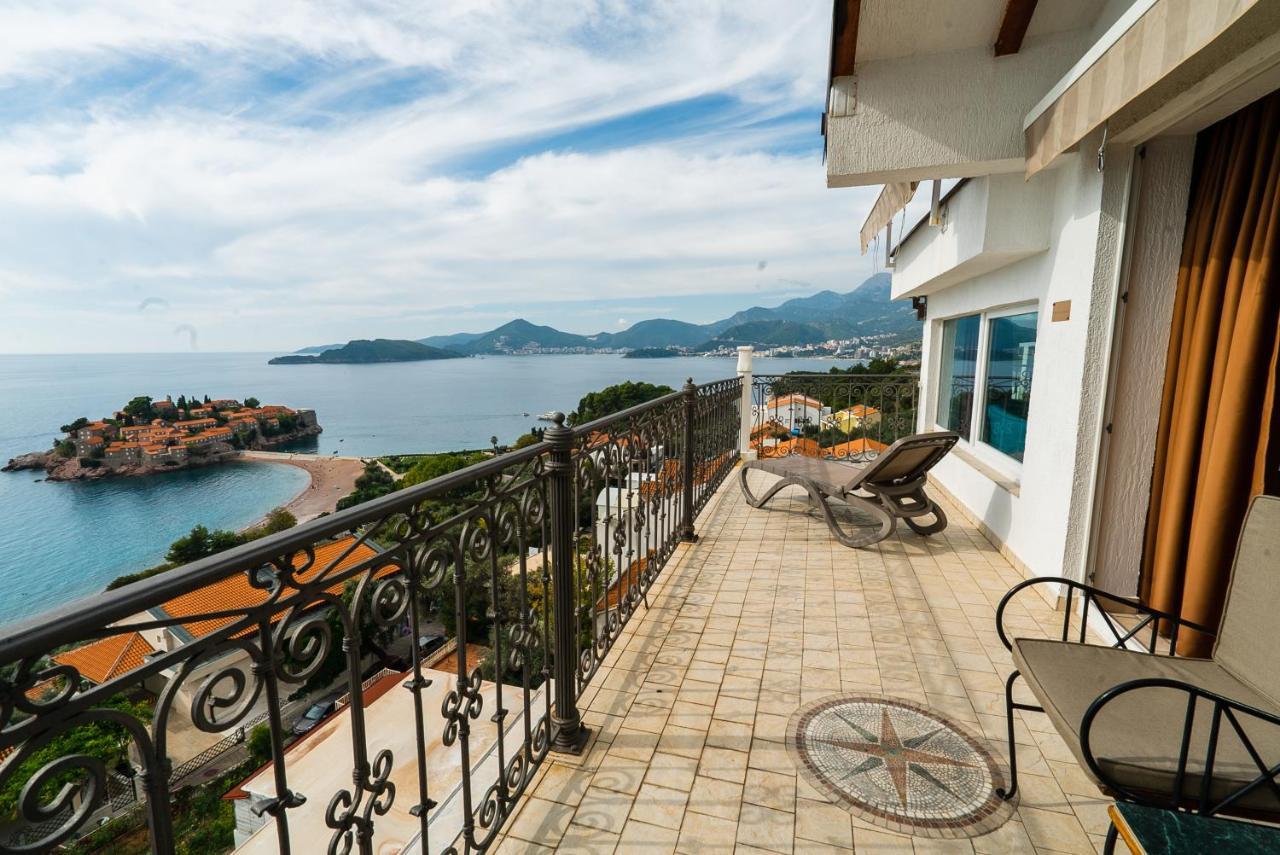 Villa Edelweiss Sveti Stefan Buitenkant foto