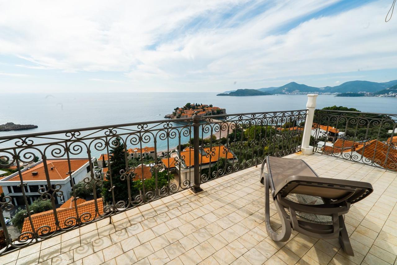 Villa Edelweiss Sveti Stefan Buitenkant foto