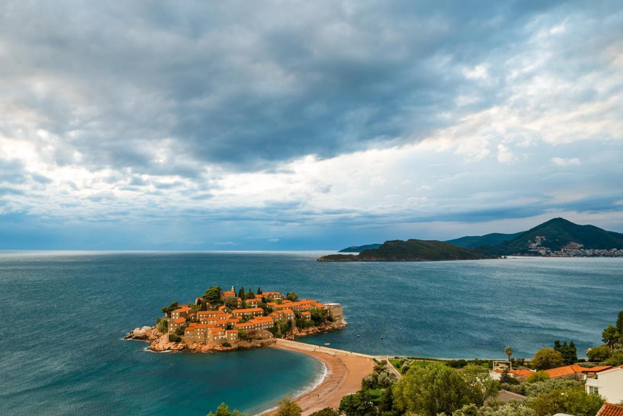 Villa Edelweiss Sveti Stefan Buitenkant foto