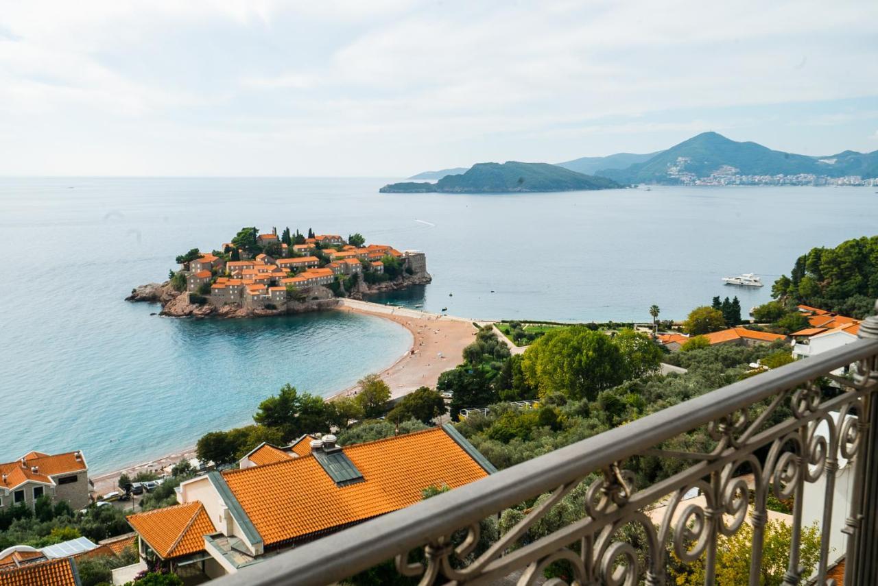 Villa Edelweiss Sveti Stefan Buitenkant foto