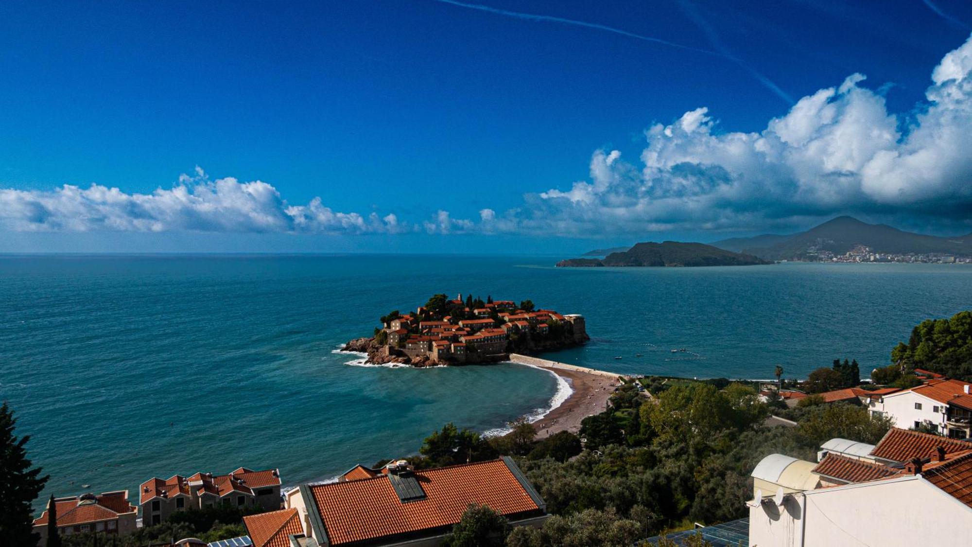 Villa Edelweiss Sveti Stefan Buitenkant foto